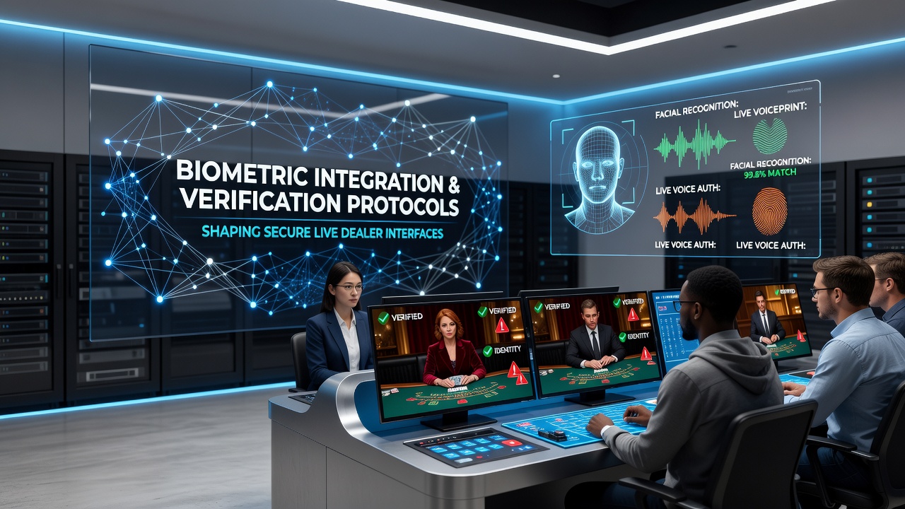 Mobile Verifizierungsprotokolle mit biometrischer Integration in Live-Dealer-Umgebungen