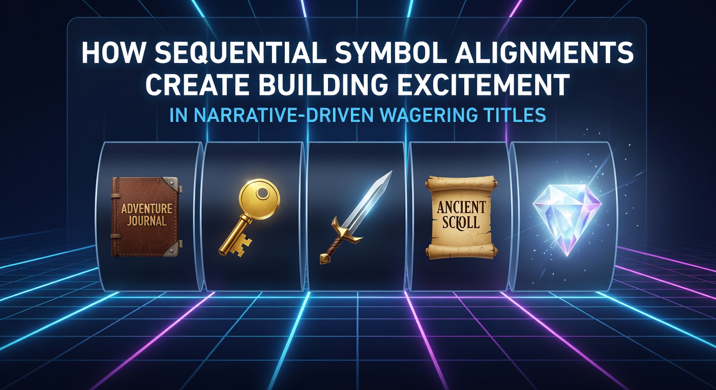Sequenzielle Symbolausrichtungen in narrativen Slot-Spielen mit aufbauender Spannung