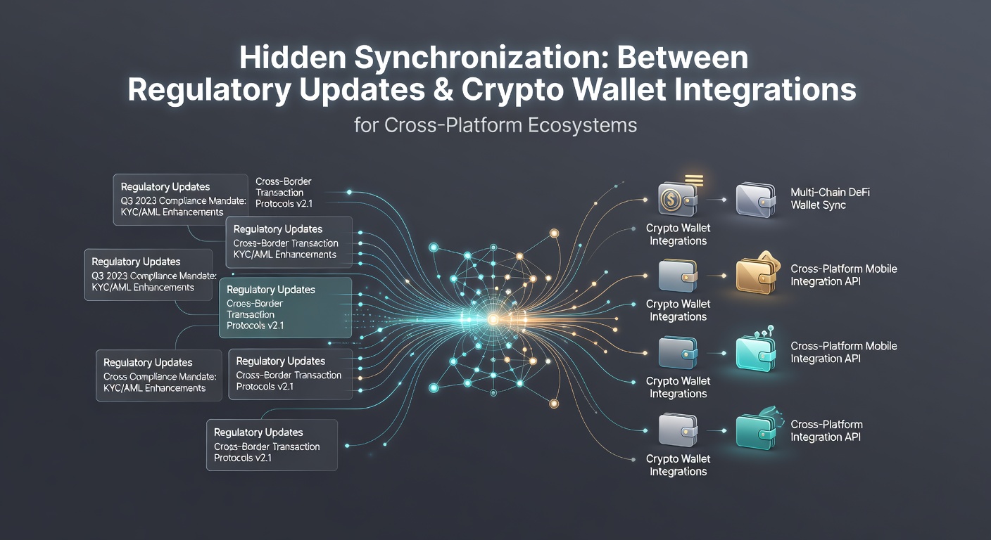 Darstellung der Wallet-Integration mit regulatorischen Updates in Preispools