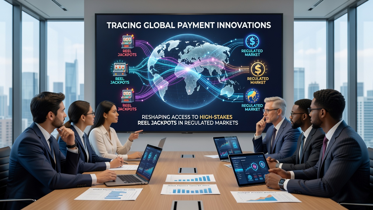 Visualisierung von Blockchain-Integrationen in Zahlungssystemen für Jackpots